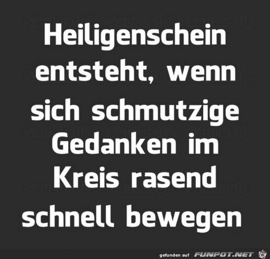 wie der Heiligenschein entsteht wie der Heiligenschein entsteht