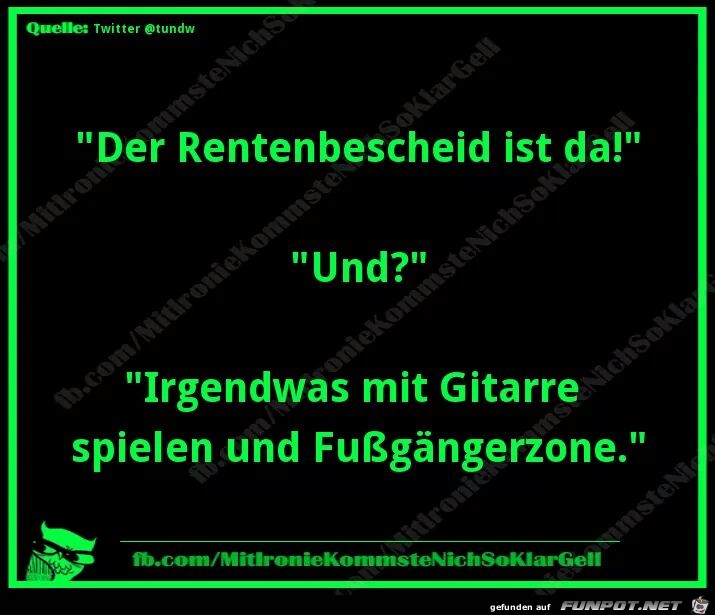Rentenbescheid Rentenbescheid