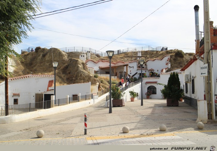 Impressionen aus der Hhlenstadt Guadix in...