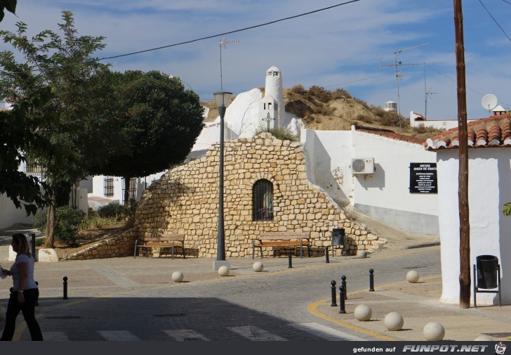 Impressionen aus der Hhlenstadt Guadix in...