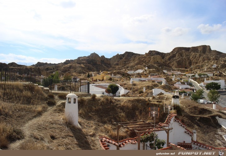 Impressionen aus der Hhlenstadt Guadix in...