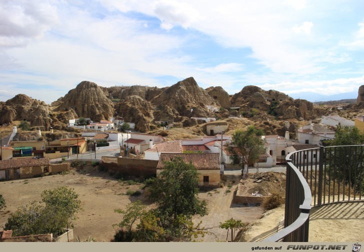 Impressionen aus der Hhlenstadt Guadix in...