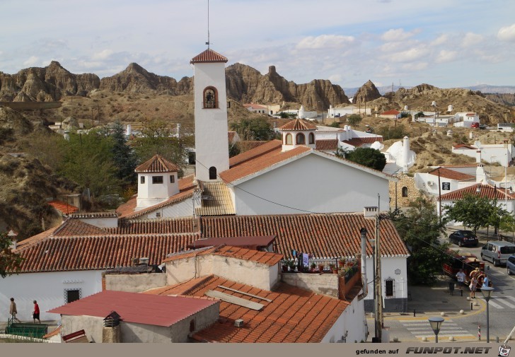 Impressionen aus der Hhlenstadt Guadix in...