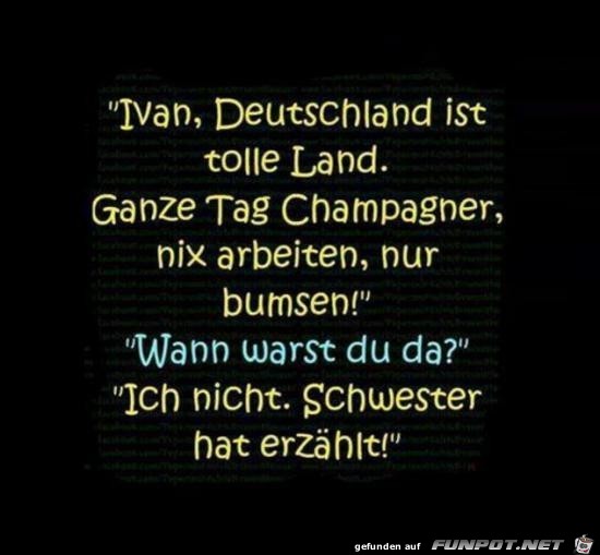 Deutschland ist tolles Land