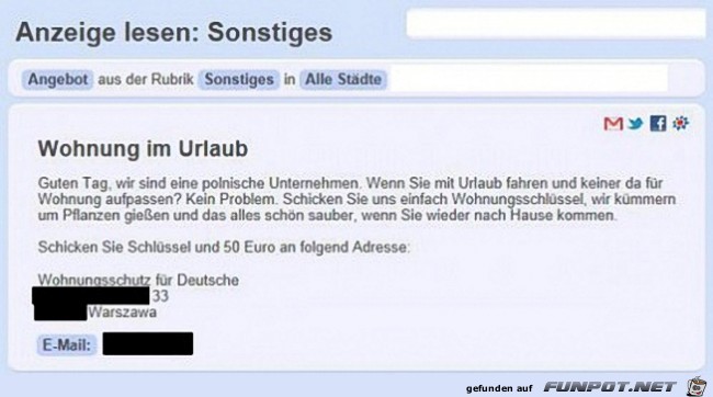 angeblicher Schutz angeblicher Schutz