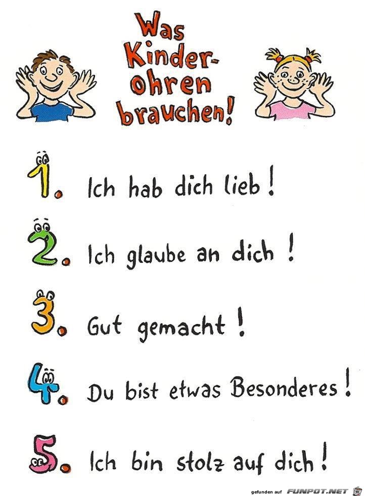 Was Kinderohren brauchen