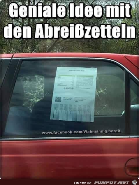 geniale Idee