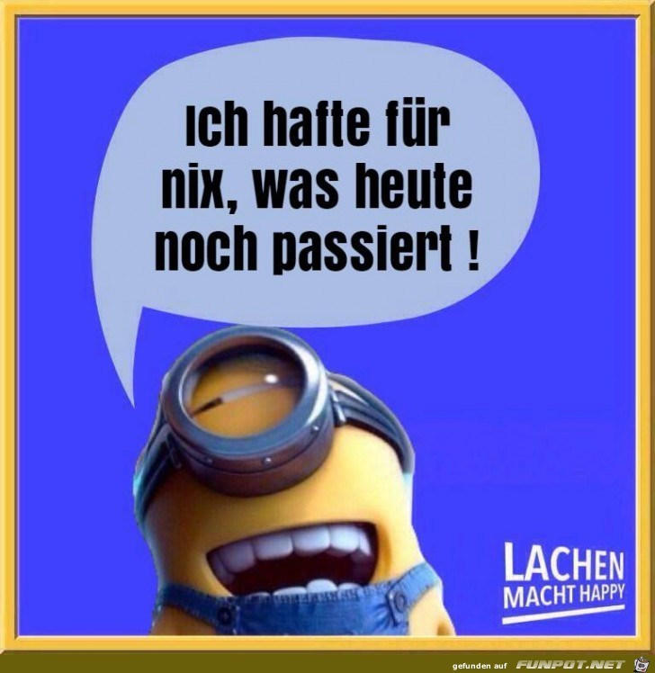 Hafte fuer nix Hafte fuer nix
