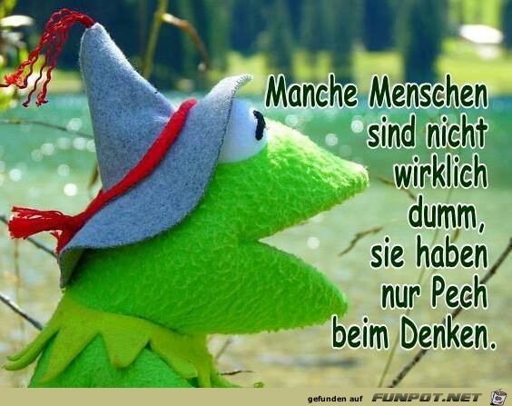 Pech beim Denken Pech beim Denken