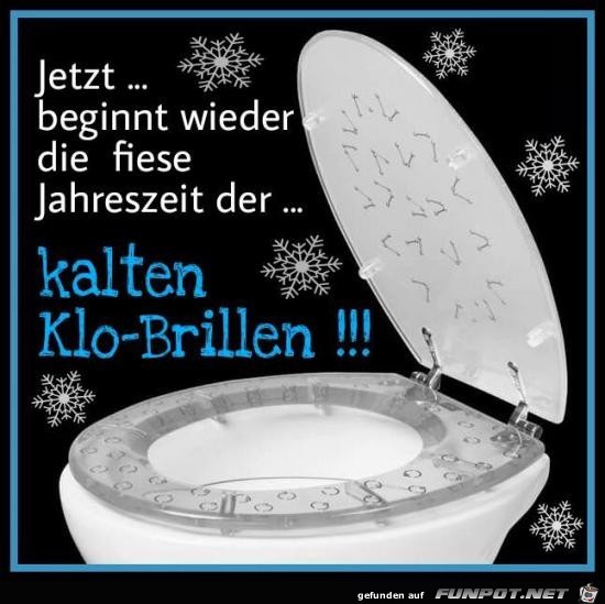 jetzt beginnt wieder die fiese Jahreszeit...... jetzt beginnt wieder die fiese Jahreszeit......