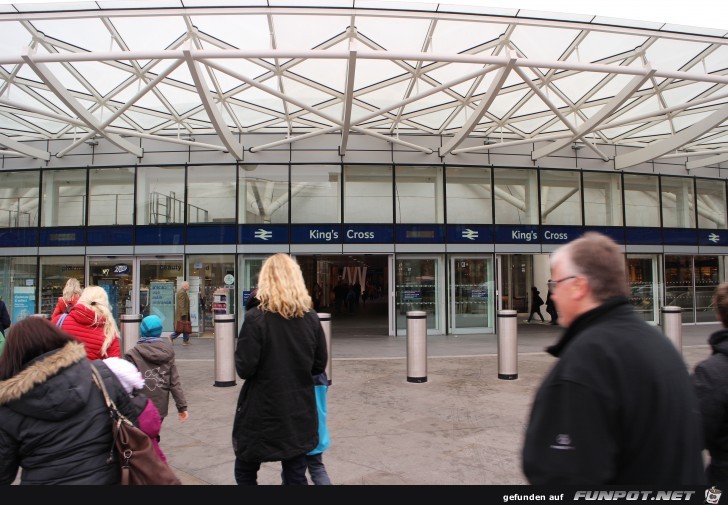 Bahnhof King's Cross in London