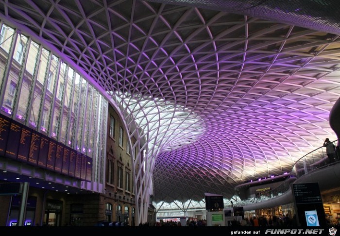 Bahnhof King's Cross in London