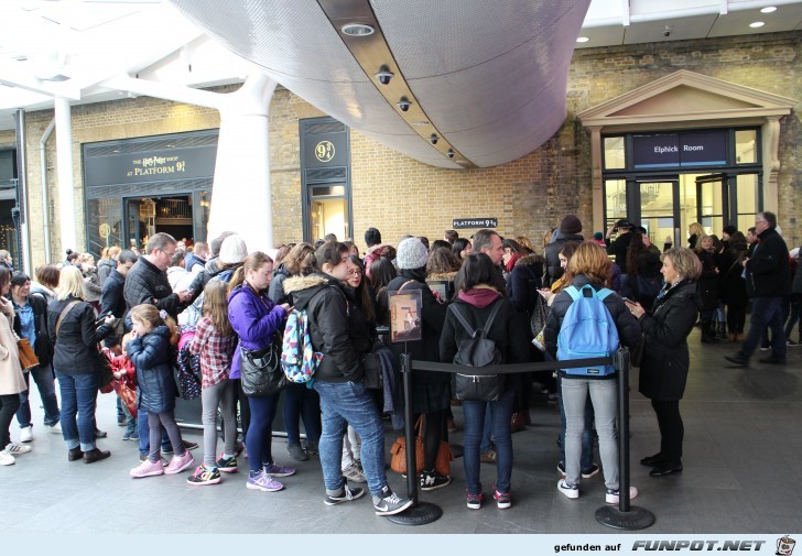 Bahnhof King's Cross in London