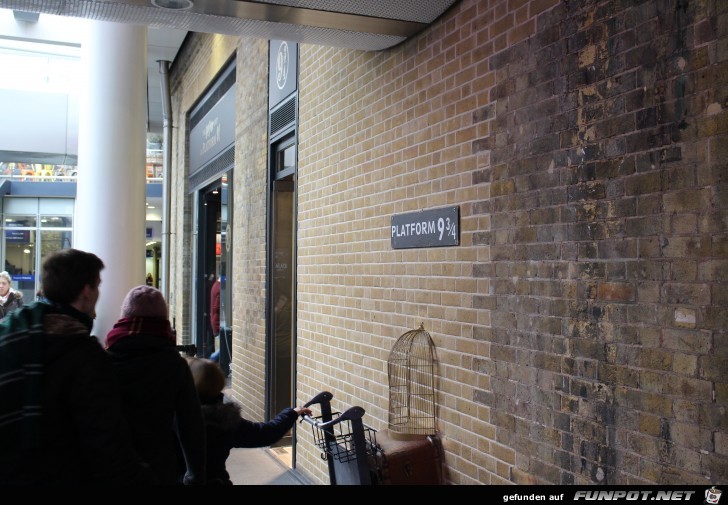 Bahnhof King's Cross in London