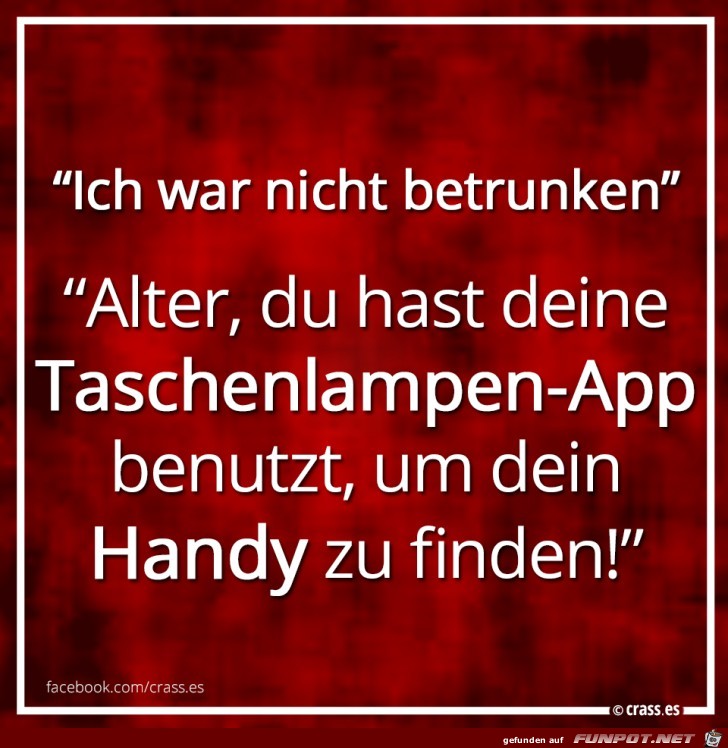 Ich war nicht betrunken Ich war nicht betrunken
