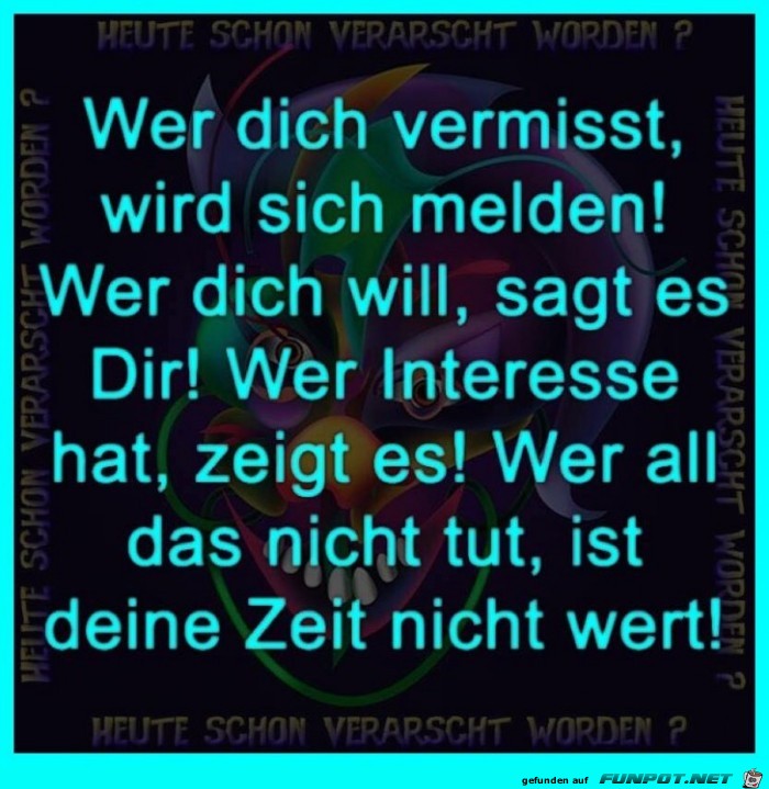 Wer dich will