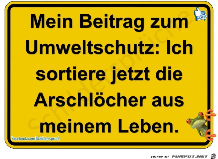 Mein Beitrag zum Umweltschutz Mein Beitrag zum Umweltschutz