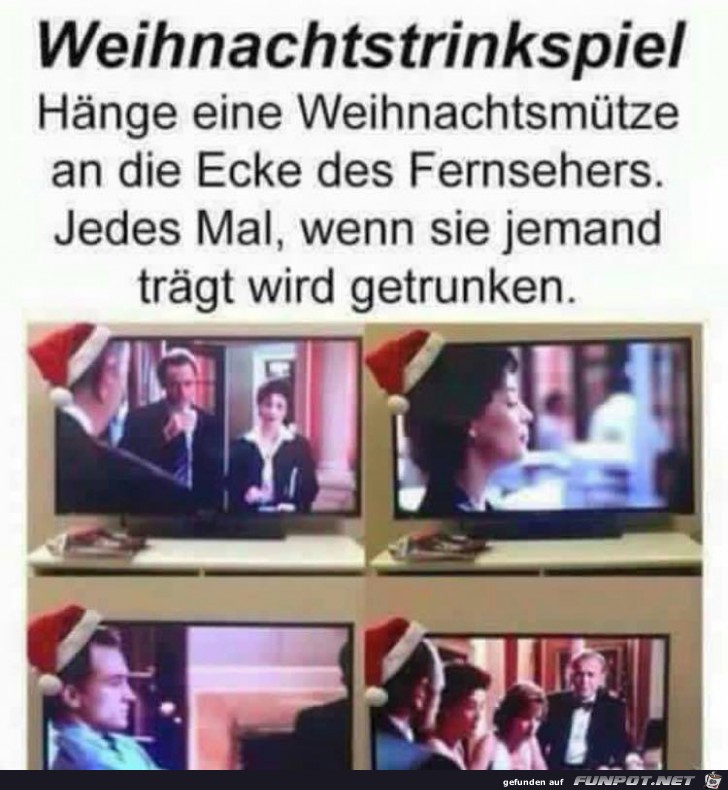 Weihnachtstrinkspiel Weihnachtstrinkspiel