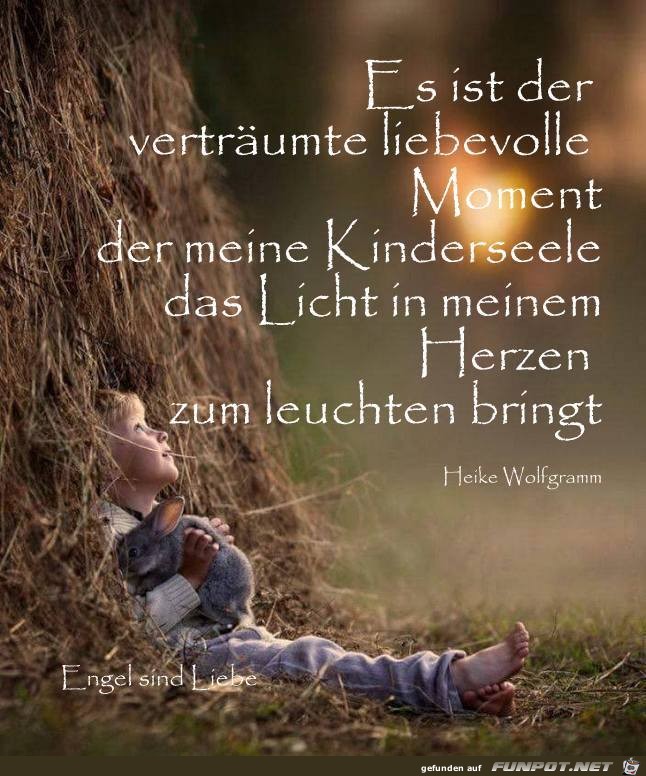 Liebevolle Moment