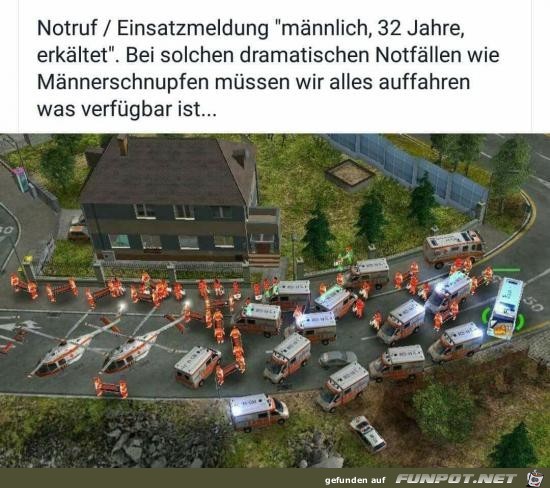 Notruf- Einsatzmeldung.....