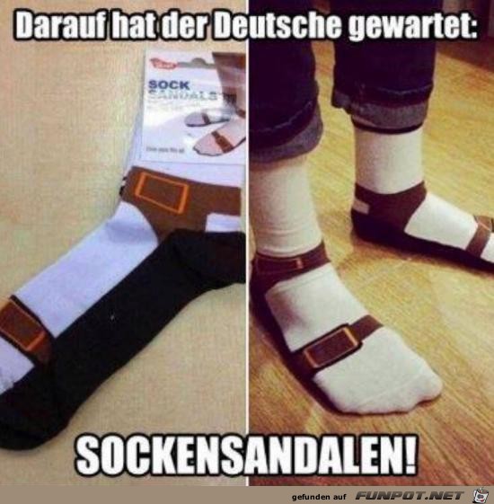 Sockensandalen Sockensandalen