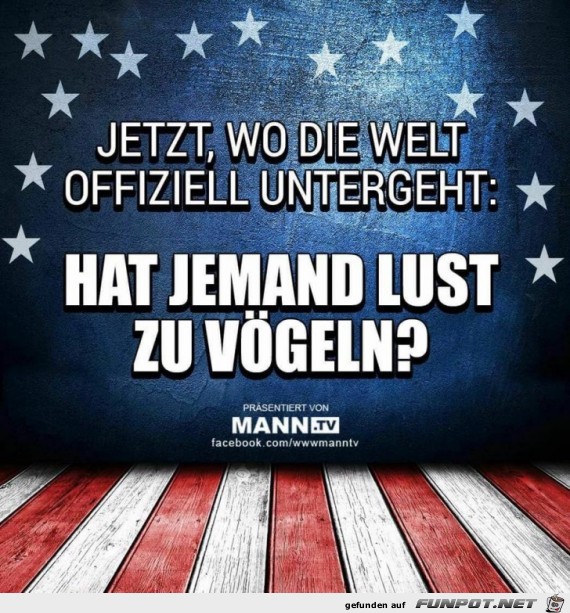 Die Welt geht jetzt unter Die Welt geht jetzt unter