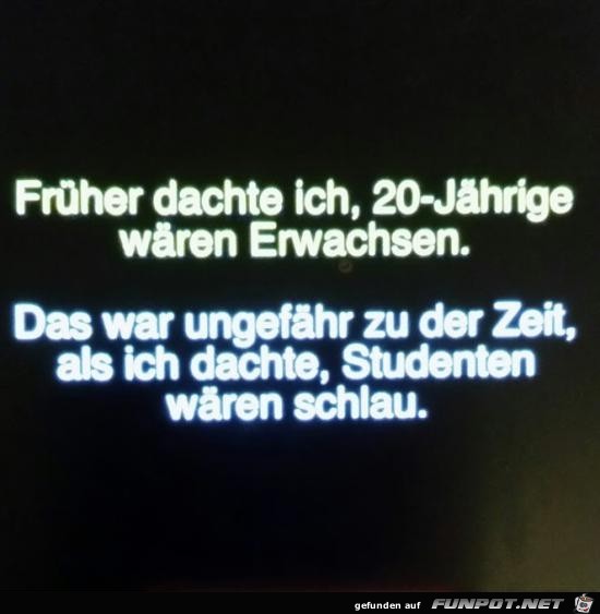 Früher Früher