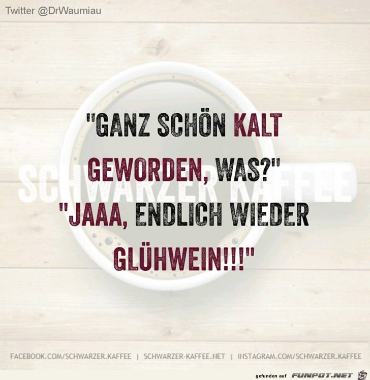 Ganz schön kalt geworden Ganz schön kalt geworden