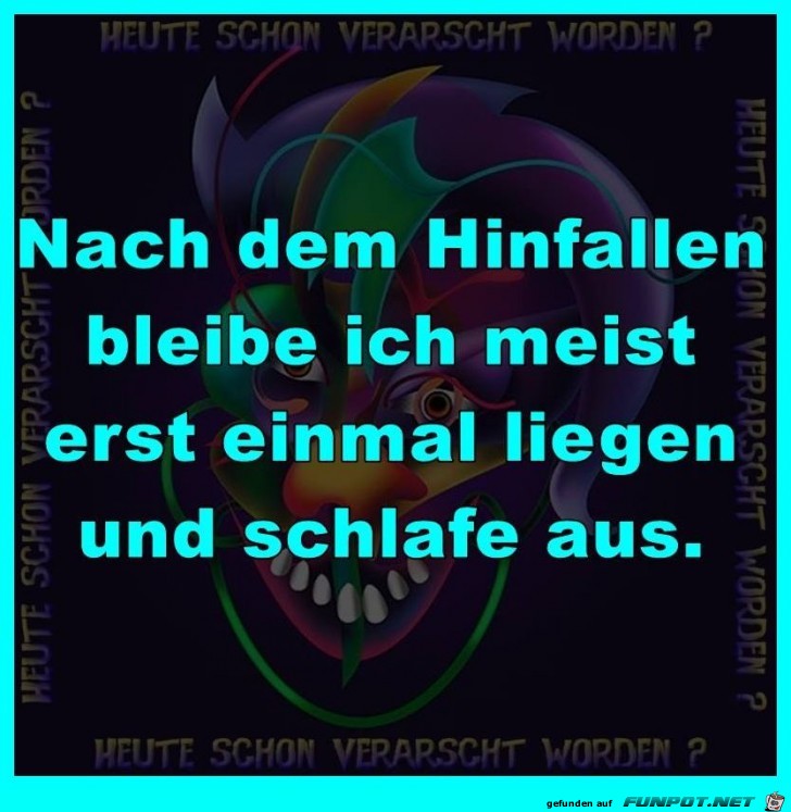 Hinfallen Hinfallen