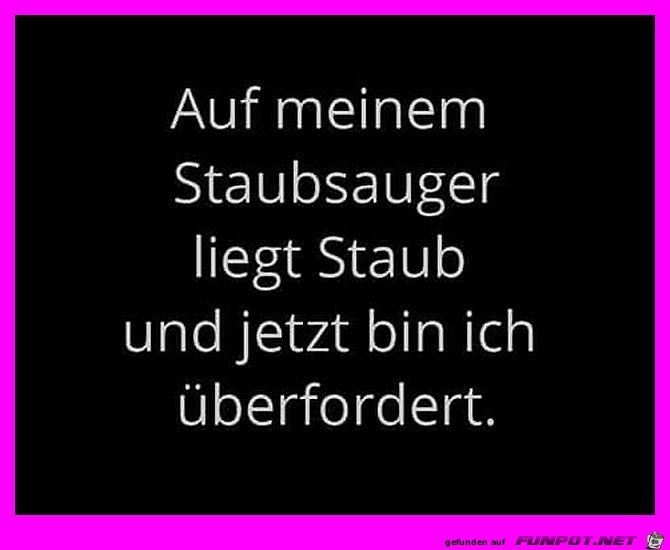 Ich bin überfordert Ich bin überfordert