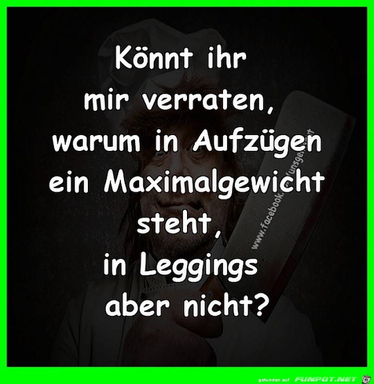 Maximalgewicht Maximalgewicht