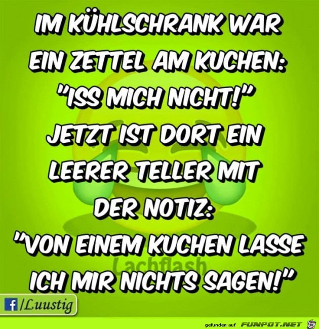 Iss mich nicht Iss mich nicht