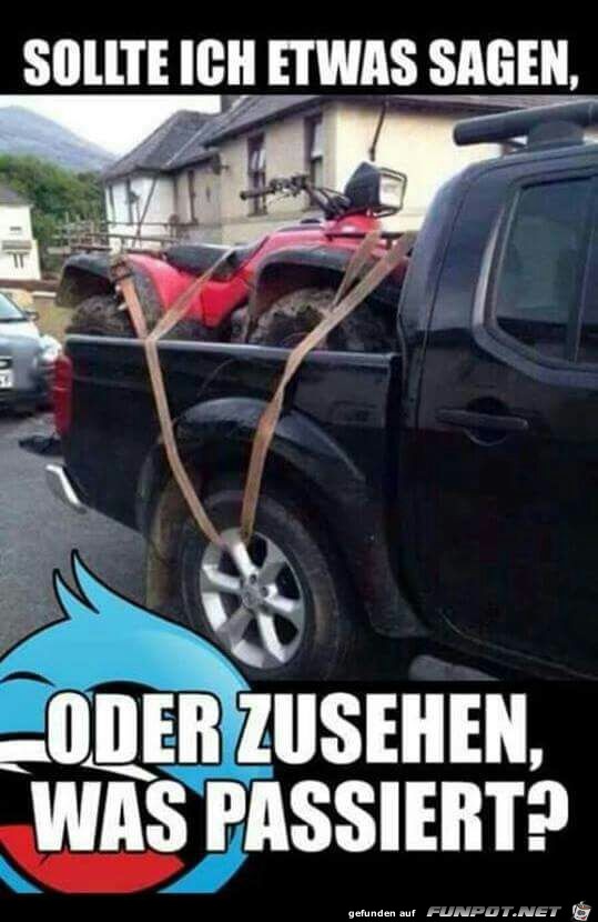 Sollte ich etwas sagen? Sollte ich etwas sagen?