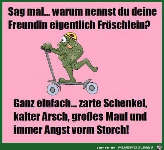 Fröschlein Fröschlein