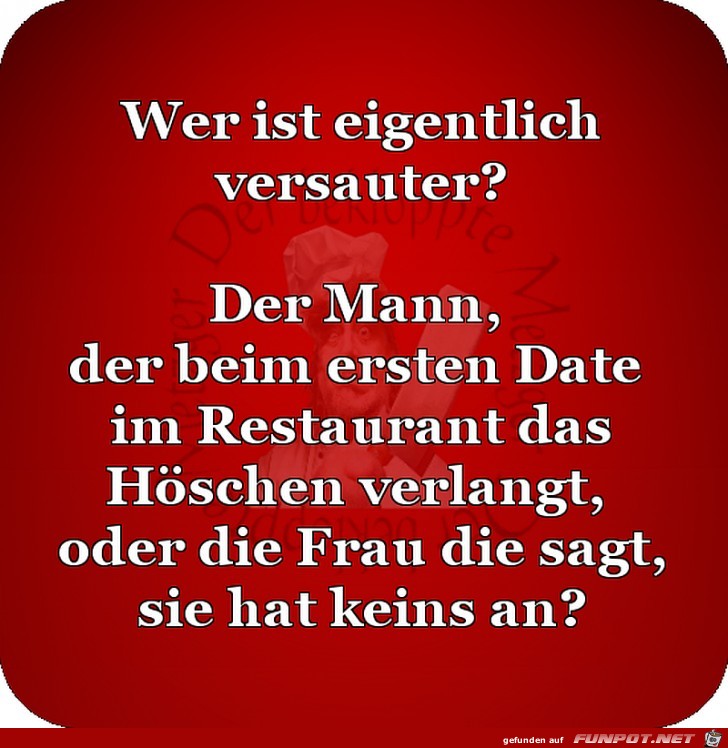 Wer ist versauter