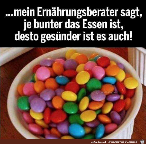 Ich soll mich gesünder ernähren... Ich soll mich gesünder ernähren...