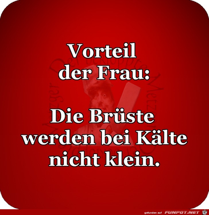 Vorteile der Frau Vorteile der Frau