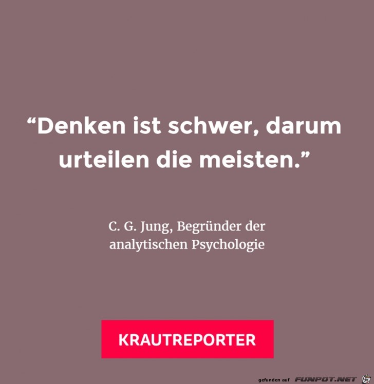 Denken ist schwer Denken ist schwer