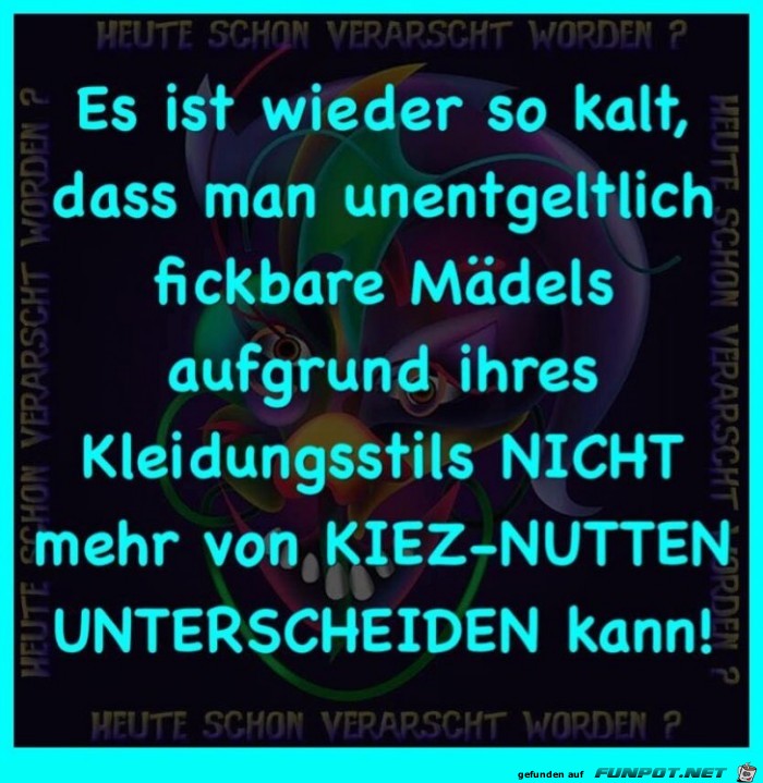 Es ist wieder so kalt Es ist wieder so kalt