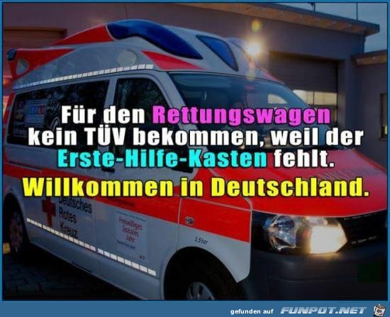 für den Rettungswagen..... für den Rettungswagen.....