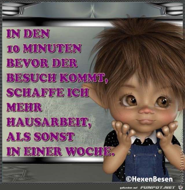 Bevor der Besuch kommt Bevor der Besuch kommt