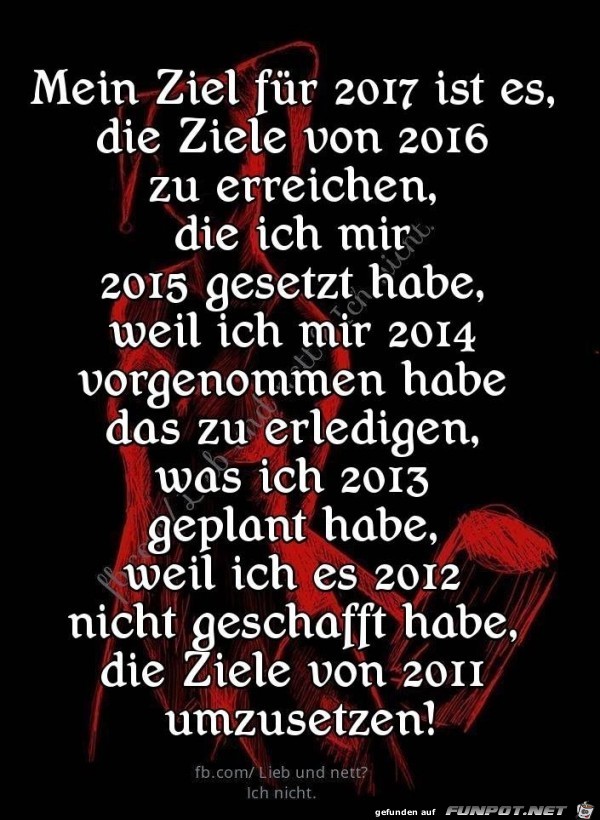 Mein Ziel Mein Ziel