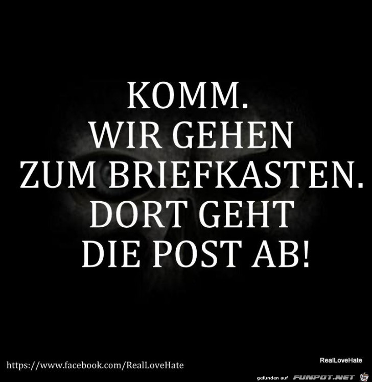 Wo die Post abgeht Wo die Post abgeht