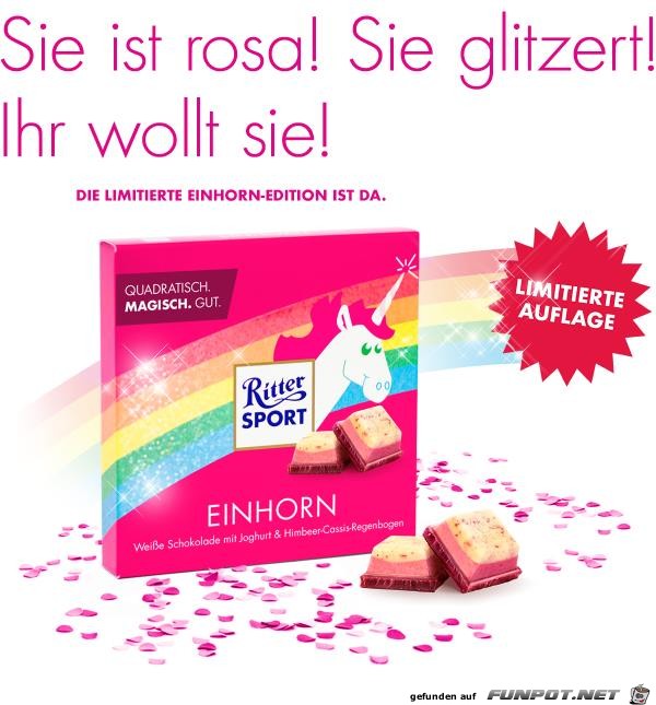 Ritter-Sport Einhorn