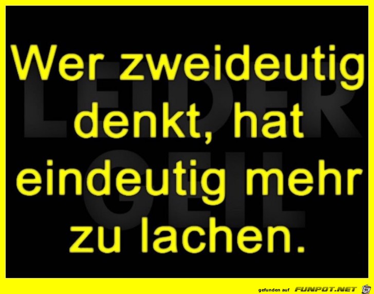 Zweideutig Zweideutig