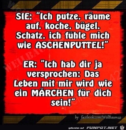 Es wird wie ein Maerchen sein