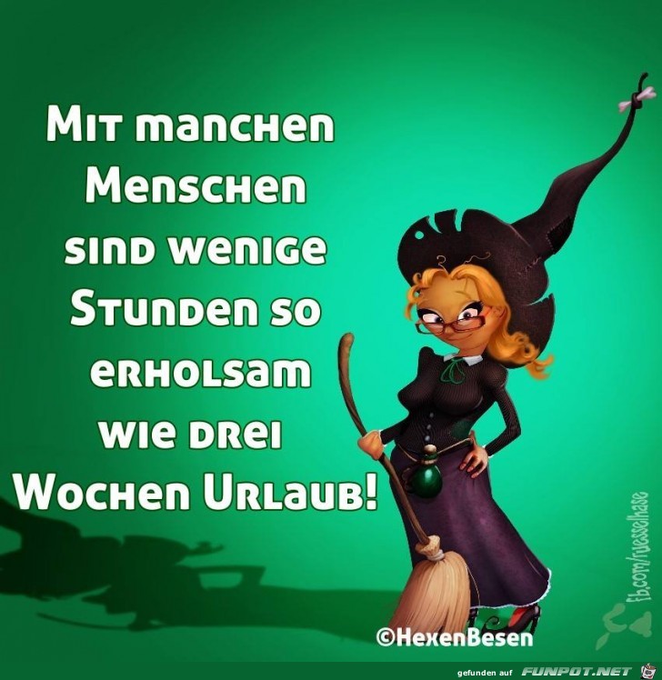 Drei Wochen Urlaub