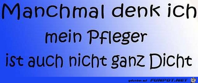 Manchmal denke ich Manchmal denke ich
