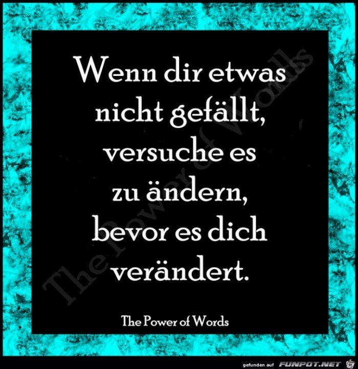 Wenn dir was nicht gefaellt Wenn dir was nicht gefaellt
