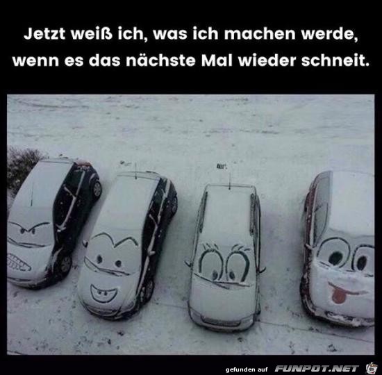 wenns wieder schneit......